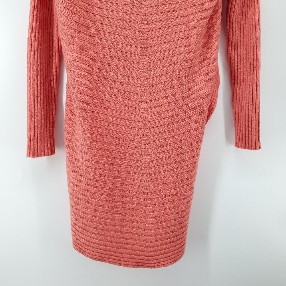 Payton Women Soft Wool Cocoon Ribbed Open Waterfall Front Cardigan Rounded Hem|S - Picture 8 of 8